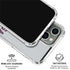 Gonzaga University Collegiate Text iPhone 16 Pro Clear Case